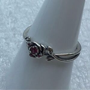 Pandora, “ Silver Rose Ring” S925 Ale 190017C01